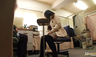 Dissolute Hikari Makise gets pink cuchy drilled