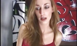 Playmate came all over dishy Christina's face after he fucked her brains out