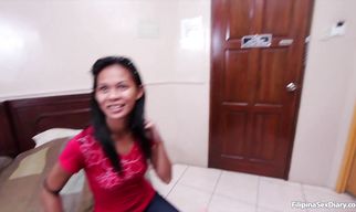 Inviting teen oriental girlfriend Jane is gently and thoroughly sucking bf's rock hard schlong