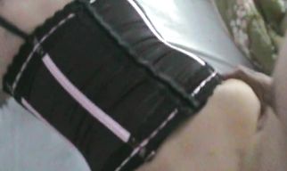 Lusty brunette gf Tifanny with a tight body rides a stiff member