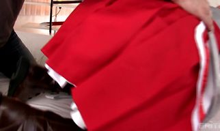 Raunchy kitty gladly bends over and lets a fucker fuck her