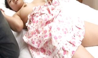 Tasty idol Maya Aikawa and pussy tester give you a hot erotic fuck show