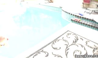 Divine brunette Chanel Bryant is eager to blow a big pole