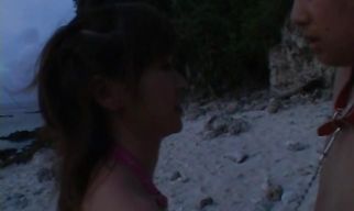 Overwhelming nipponese Jun Nada got fucked in a doggy style position until she started moaning