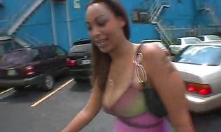 Dazzling latina lady Tinkerbelle is drilled by the long dick