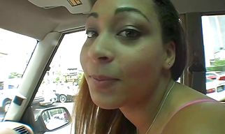 Dazzling latina lady Tinkerbelle is drilled by the long dick