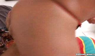 Enchanting latin gal Charity Lane is doing her best to seduce and fuck playmate she likes a lot