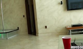 Barely legal maid Cassie Cruz is fond of being fucked in all of her exquisite cuch