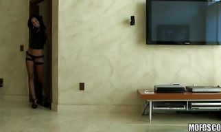 Barely legal maid Cassie Cruz is fond of being fucked in all of her exquisite cuch