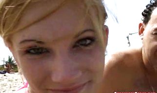 Glorious blonde Ariel is stunning and her juicy pussy is wet