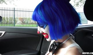 Sexual young maiden Mikayla Mico stands in various positions during hardcore banging