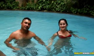 Luxurious latina girl Bia Marques who loves to suck dongers