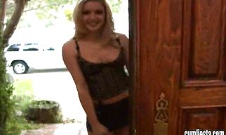 Cheerful girlfriend Kylee Reese got her hole licked and drilled the way she likes