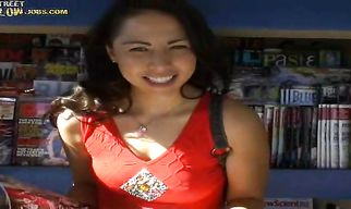 Gorgeous nipponese Leilani is shy to reveal her body