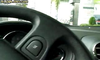 Insatiable brunette chick Lexi is masturbating while having wild sex