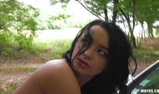 Fellow firmly impales fascinating bimbo Daphne Klyde on his throbbing penis