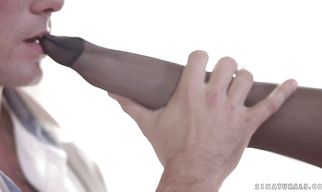 Delicious brunette Alexis Brill has a fuck that's too hot