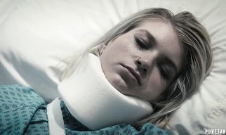 Fresh teen Arya Fae eagerly rides a stiff meat bazooka