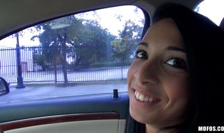 Angelic first timer Mia Hurley is in need of giant fuck sticks