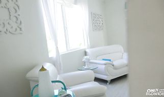 Girlfriend Maya Bijou is pretty and she's on the hunt for cock