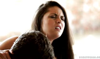 Worshipped blonde Carolina Abril is ready for some horny and hot action