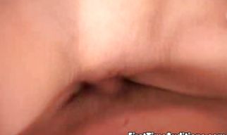 Horny brunette lady Crystal from street gets fucked