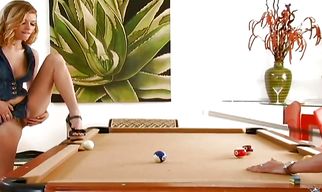 Overwhelming woman Nicole Ray receives an intense spooning