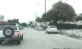 Classy sweetie Kayleen gets access to a rod