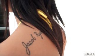 Voracious lady Layla Lopez is in need of fang