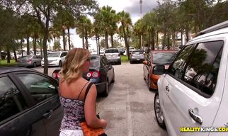 Breathtaking blonde floozy Chase bends over to be banged with passion