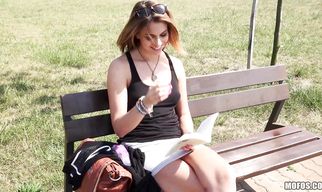 Appetizing slut Ani Blackfox getting her pussy quenched with a cock