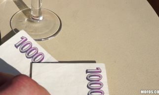 Delectable woman Enza rides a big phallus with all her might