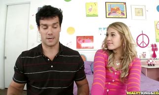 Banging head of a Kimberly Kiss