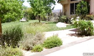 Cute gal Alison Tyler's perfect ass is guaranteed to make him hard