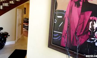 Cute gal Alison Tyler's perfect ass is guaranteed to make him hard