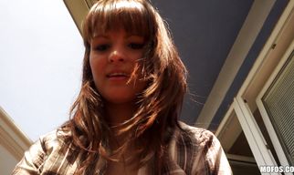 Buddy nails his sexual teen Romaneta Rosse