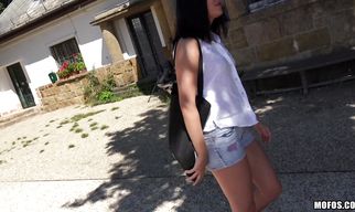 Delicious Jenny Sapphire wears corset in case someone wants to fuck her