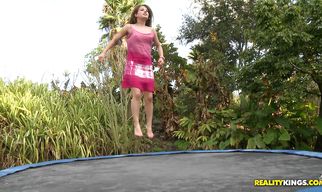 Spicy Maxi Booty got her tight putz filled up with a rock hard pipe the way she likes