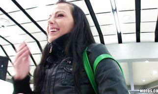 Topnotch darling Samantha Johnson has perfect tits and loves to fuck