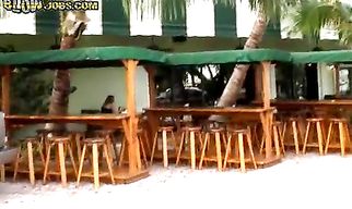 Glorious blonde hottie Alexiz gently rubbing her quim before she got fucked hard