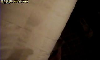 Dissolute gal Kelley enjoys sucking a big white boner