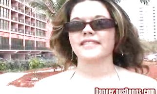 Tasty blonde Elizabeth get roughly pounded like a total slut