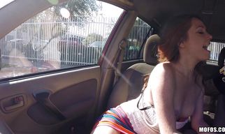 Dissolute cutie Kassondra Raine cooking is interrupted by a hot fuck session