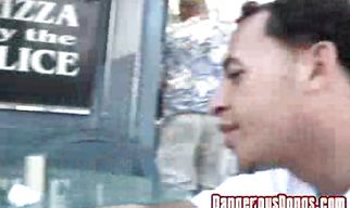 Horny Kim puts a big boner in her mouth