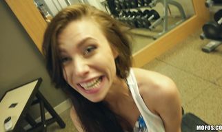 Aroused sausage-riding session with a damsel Anya Olsen