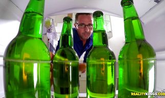 Mesmerizing Lucy Bell is riding a rock hard dong