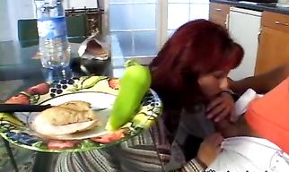 Exciting vagina jamming