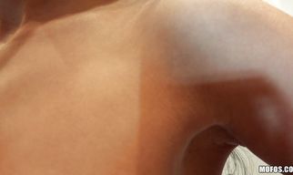 Fascinating Caprice1 puts a hard dink in her juicy mouth