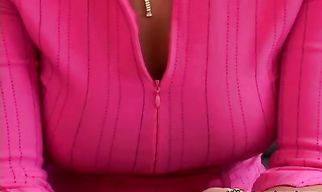 Elegant brunette minx Vivienne came up with the idea to fuck bf just for fun