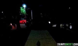 Pretty young cutie Dillion Carter and her excellent male do it raw